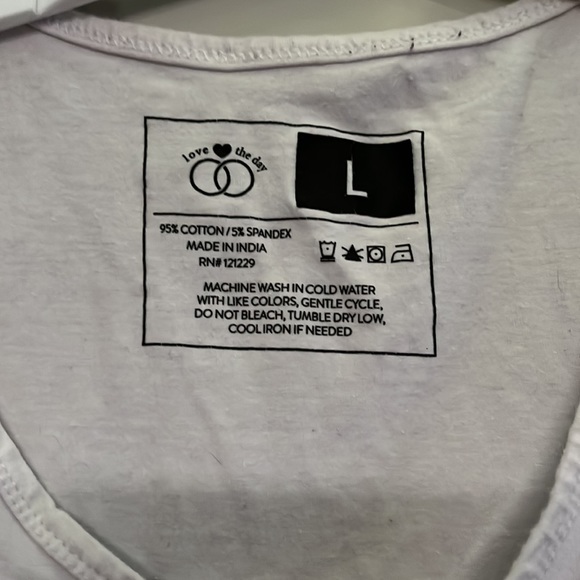 Love The Day Future Mrs. Tank Top - Picture 4 of 5